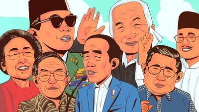 Ini Tapak jejak Pendidikan 7 Presiden Indonesia
